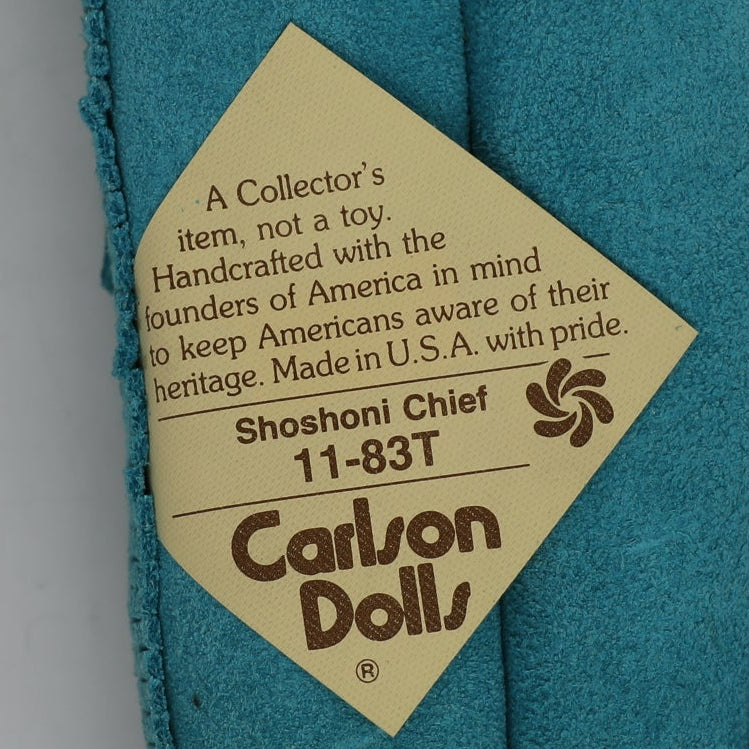 Carlson Dolls Shoshoni Chief 11-83T 11" doll