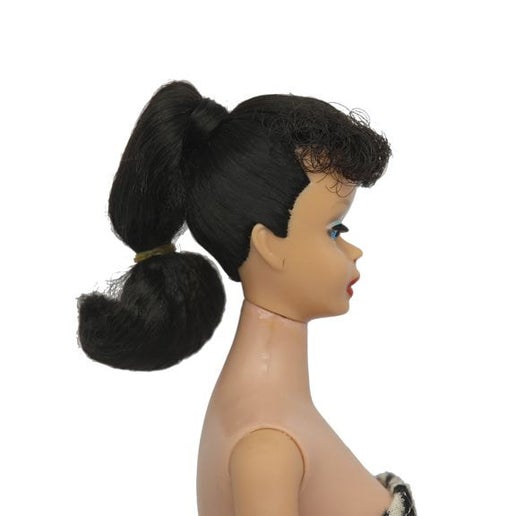 Mattel Barbie #5 Ponytail Doll Black Hair