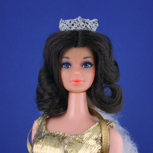 Mattel Miss America MOD Era Walk Lively Doll
