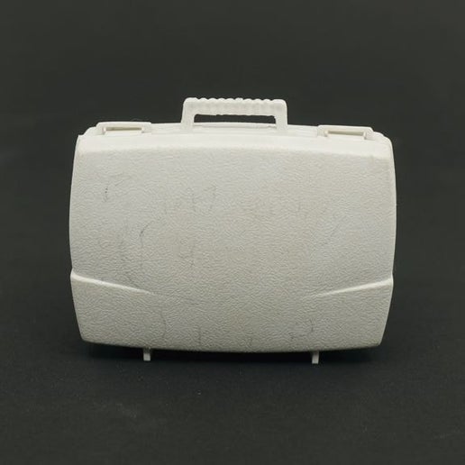 Vintage Barbie doll-sized luggage - Medium Size - White