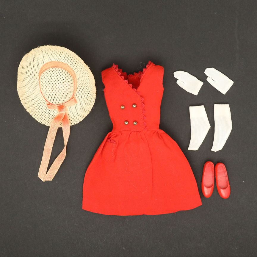 Mattel Skipper Red Sensation Complete Set