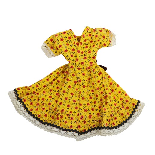 UNIQUE Calico Lassie Dress & Pantaloons