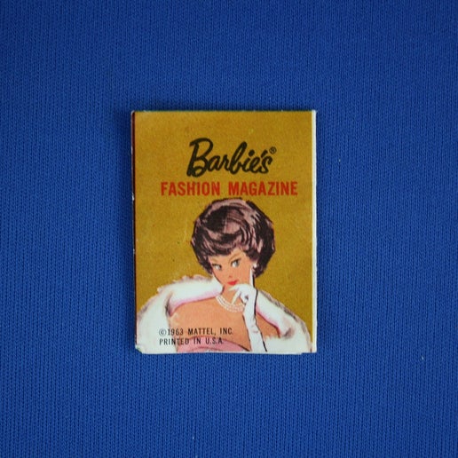 Mattel "Barbie's Fashion Magazine" for sets such as Go Together furniture