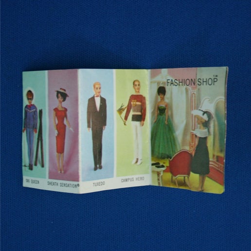 Mattel "Barbie's Fashion Magazine" for sets such as Go Together furniture