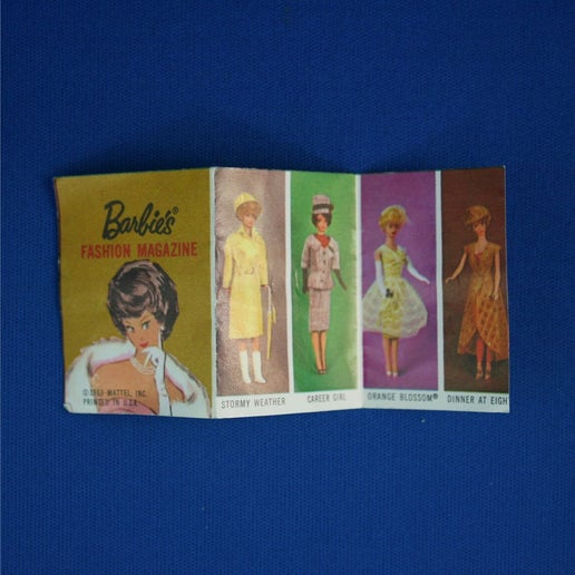 Mattel "Barbie's Fashion Magazine" for sets such as Go Together furniture
