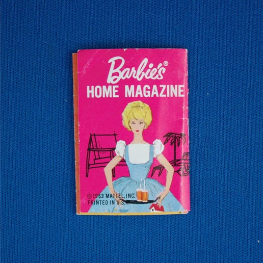 Mattel Barbie "Barbie's Home Magazine" for sets such as Go Together furniture