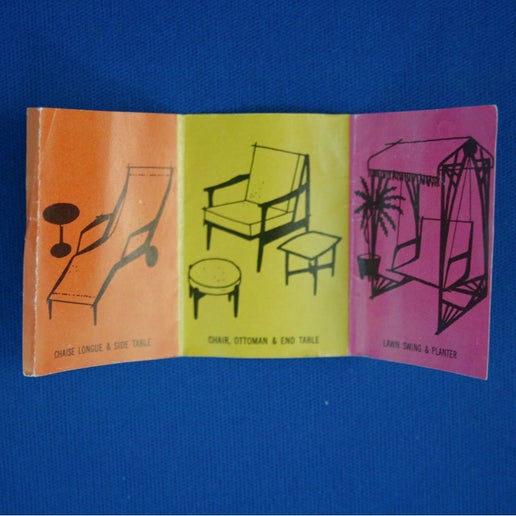 Mattel Barbie "Barbie's Home Magazine" for sets such as Go Together furniture
