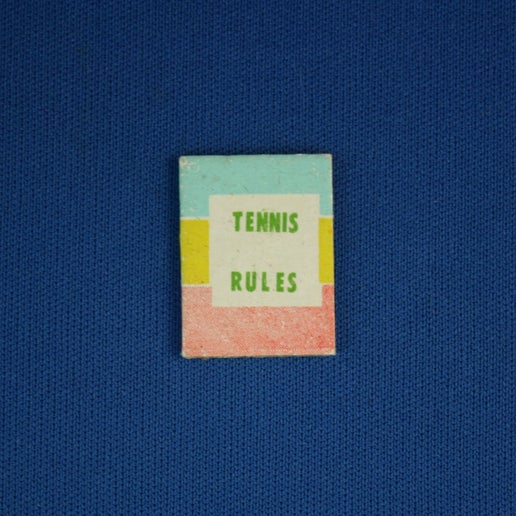 Mattel Barbie "TENNIS RULES" Book