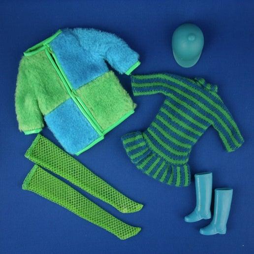 Mattel Skipper MOD Era Warm 'N Wonderful Complete Set