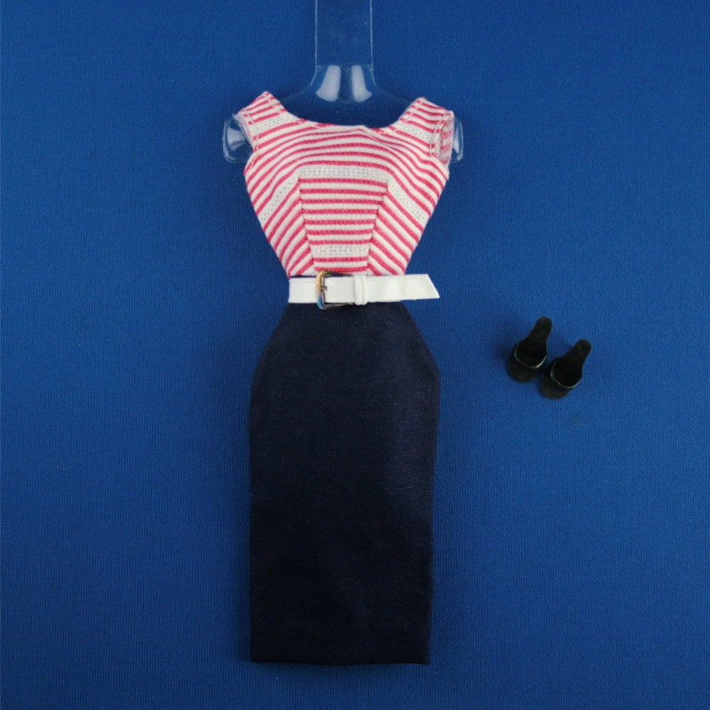 Mattel Barbie #918 Cruise Stripes Complete Set