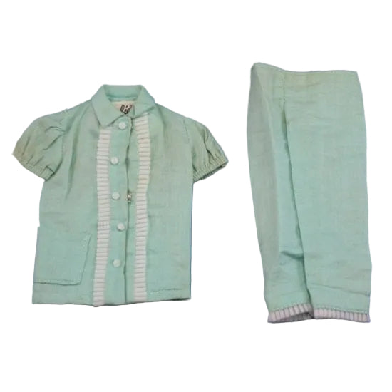 Mattel Barbie 1964 #1601 Pajama Party Pajama Top and Pants