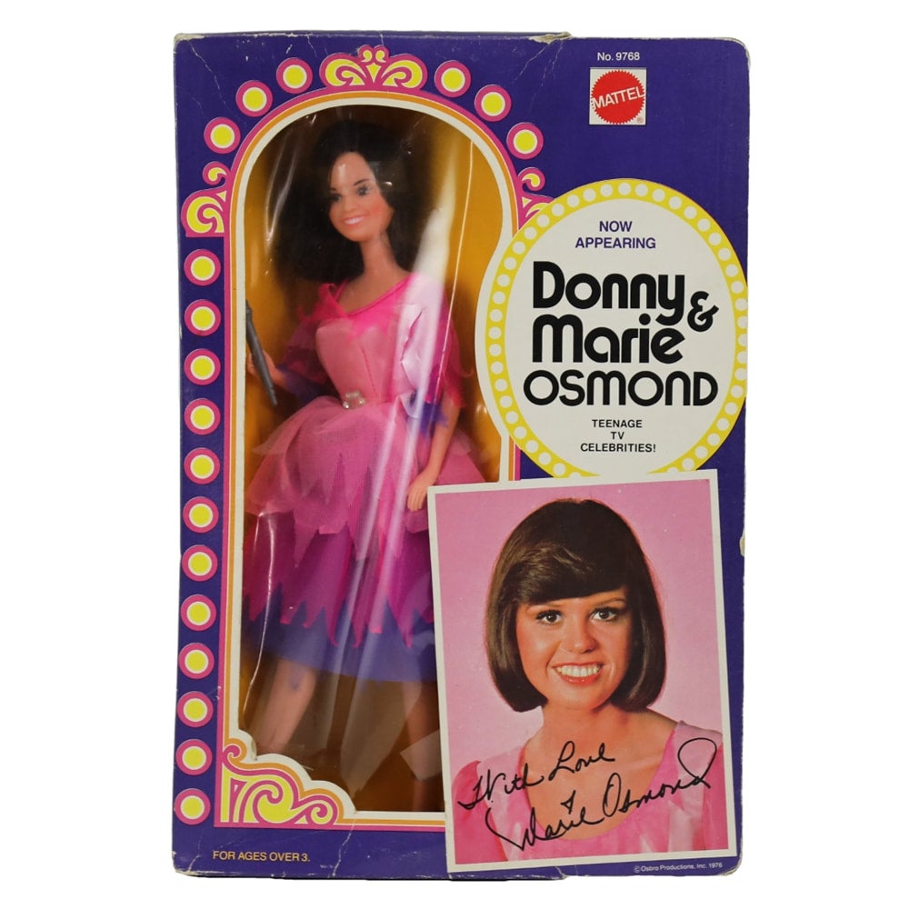 Mattel Donny & Marie Osmond Doll 1976 NRFB Marie