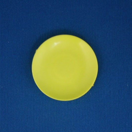 Mattel Vintage MOD Era Plate for Barbie, Big Jim, etc. - Yellow