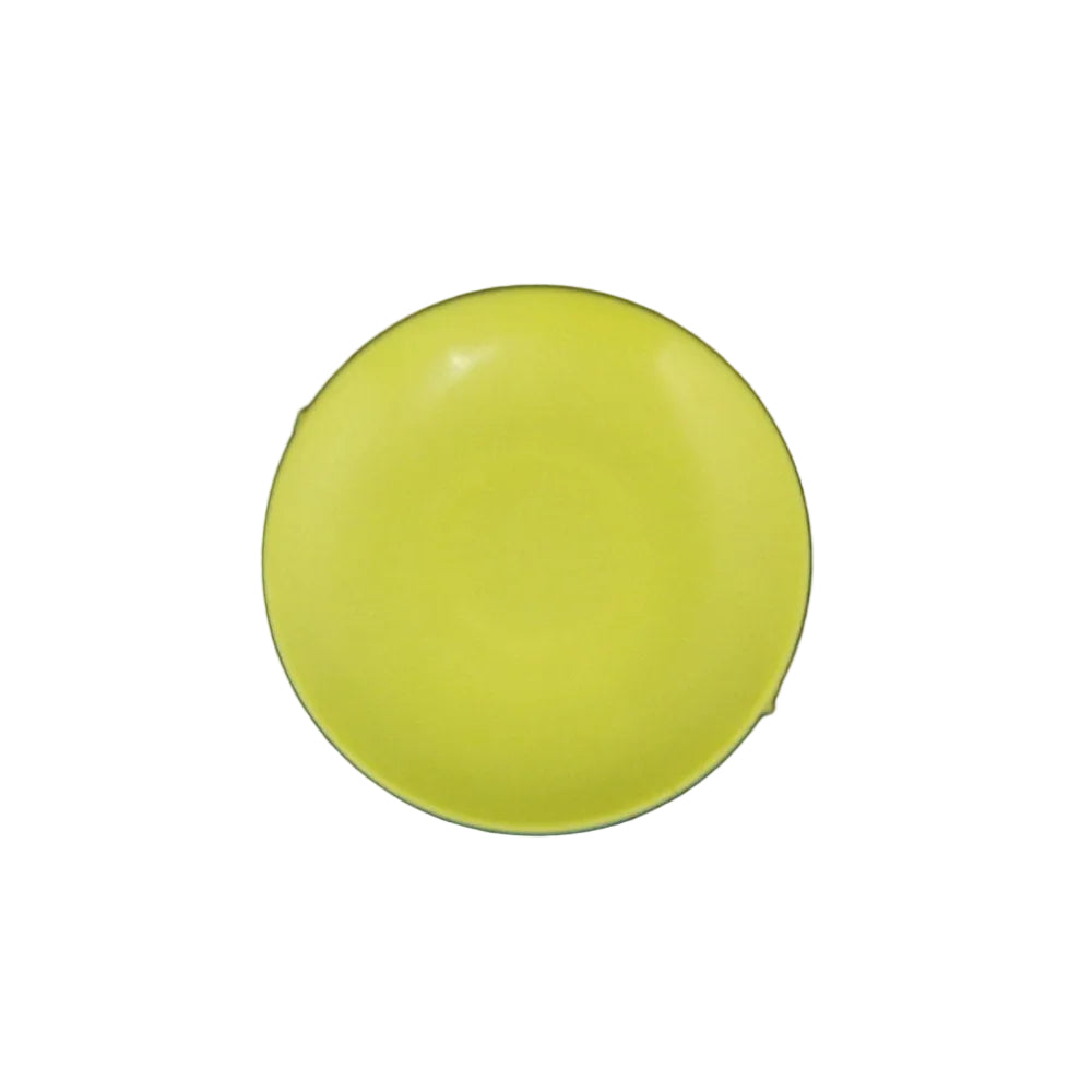 Mattel Vintage MOD Era Plate for Barbie, Big Jim, etc. - Yellow
