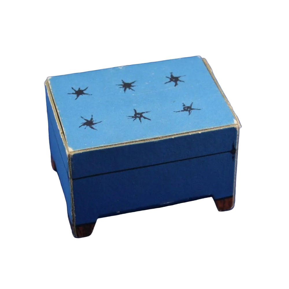 Mattel Barbie 1st Dream House Blue Ottoman (Foot Rest)