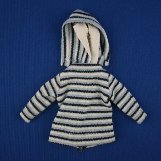 Mattel Barbie #975 Winter Holiday Hoodie Sweater Top