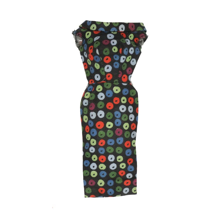 Mattel Barbie #917 Apple Print Sheath Dress
