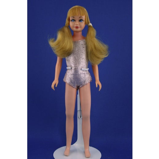 Mattel Skipper MOD Era Twist 'N Turn doll: Sausage Curl Pigtails: Blond