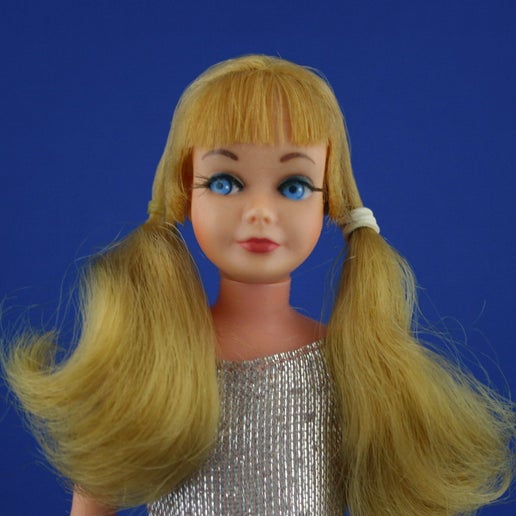 Mattel Skipper MOD Era Twist 'N Turn doll: Sausage Curl Pigtails: Blond