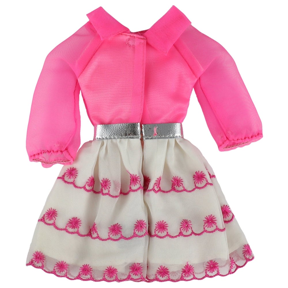 Mattel Barbie MOD Era Happy Go Pink Dress