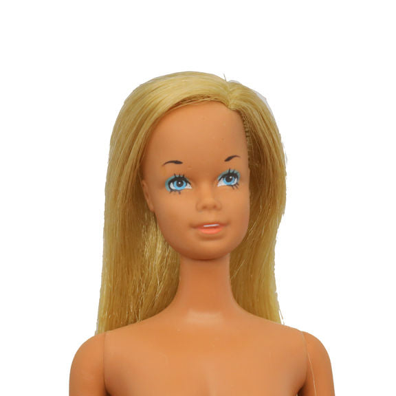 Mattel Barbie Malibu Doll 1st version "Japan" markings
