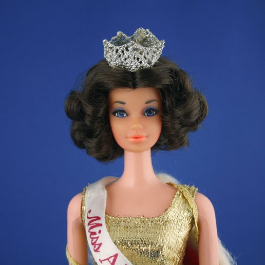 Mattel Miss America MOD Era Walk Lively Doll