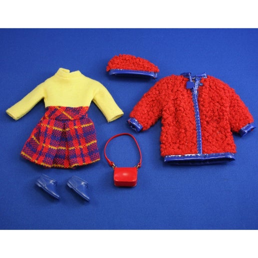 Mattel Skipper MOD Era Wooly Winner Almost Complete Set