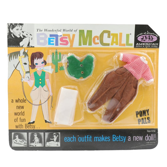 American Character Betsy McCall 8" Pony Pals NRFP