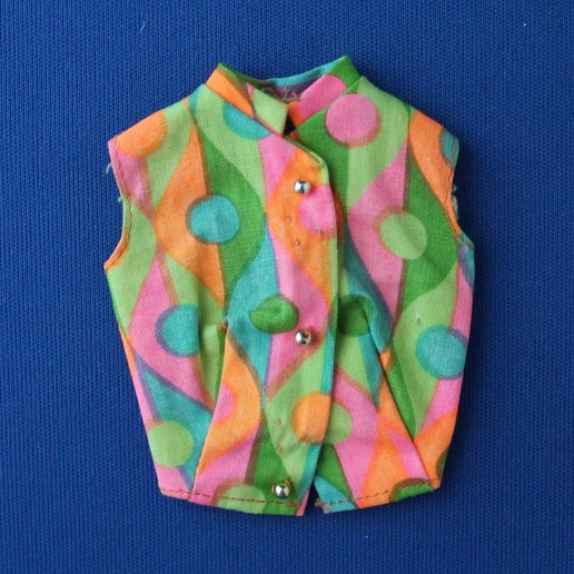 Mattel Barbie MOD Era Wild 'N Wonderful Top