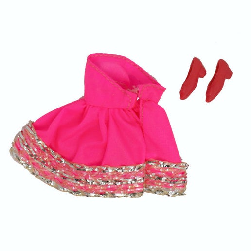 De Luxe Reading Corp Topper Toys Dawn Twinkle Twirl Dress & Shoes
