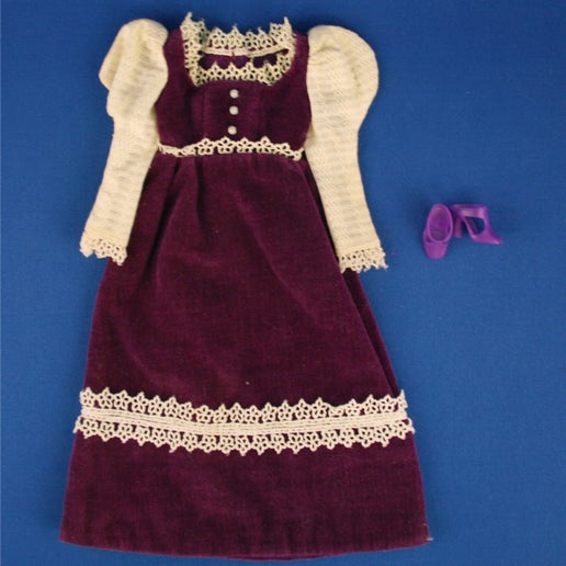 Mattel Barbie MOD Era Victorian Velvet Complete Set
