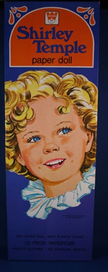 Whitman Shirley Temple Paper Doll in Box