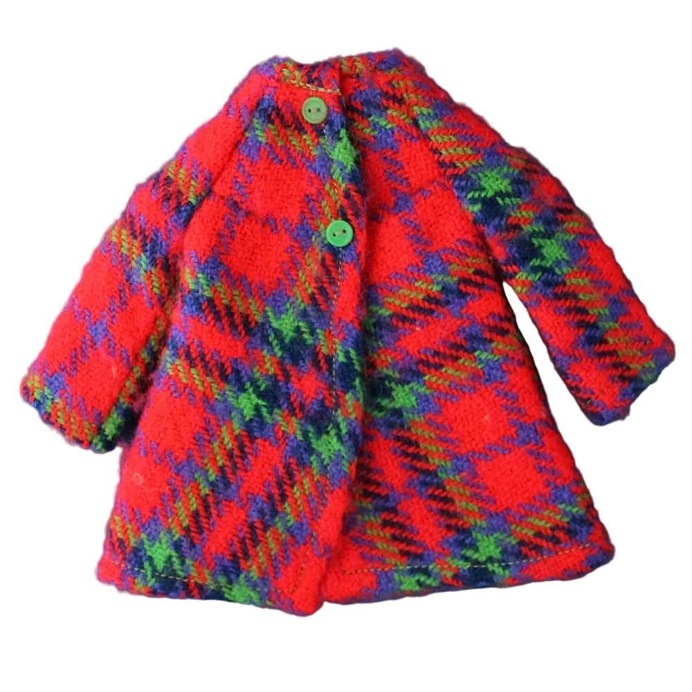 Mattel Barbie 1970 Mad About Plaid Coat