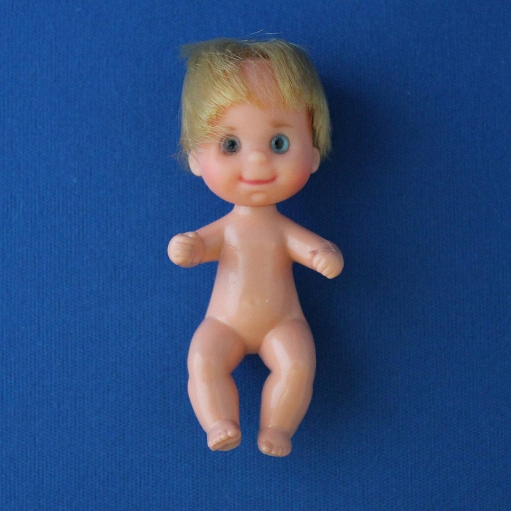 Mattel Barbie MOD Era 1974 Barbie Baby-Sits (MOD) Baby Doll