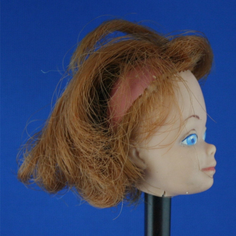 Mattel Barbie's Best Friend Midge Straight Leg Head Only Titian Redhead