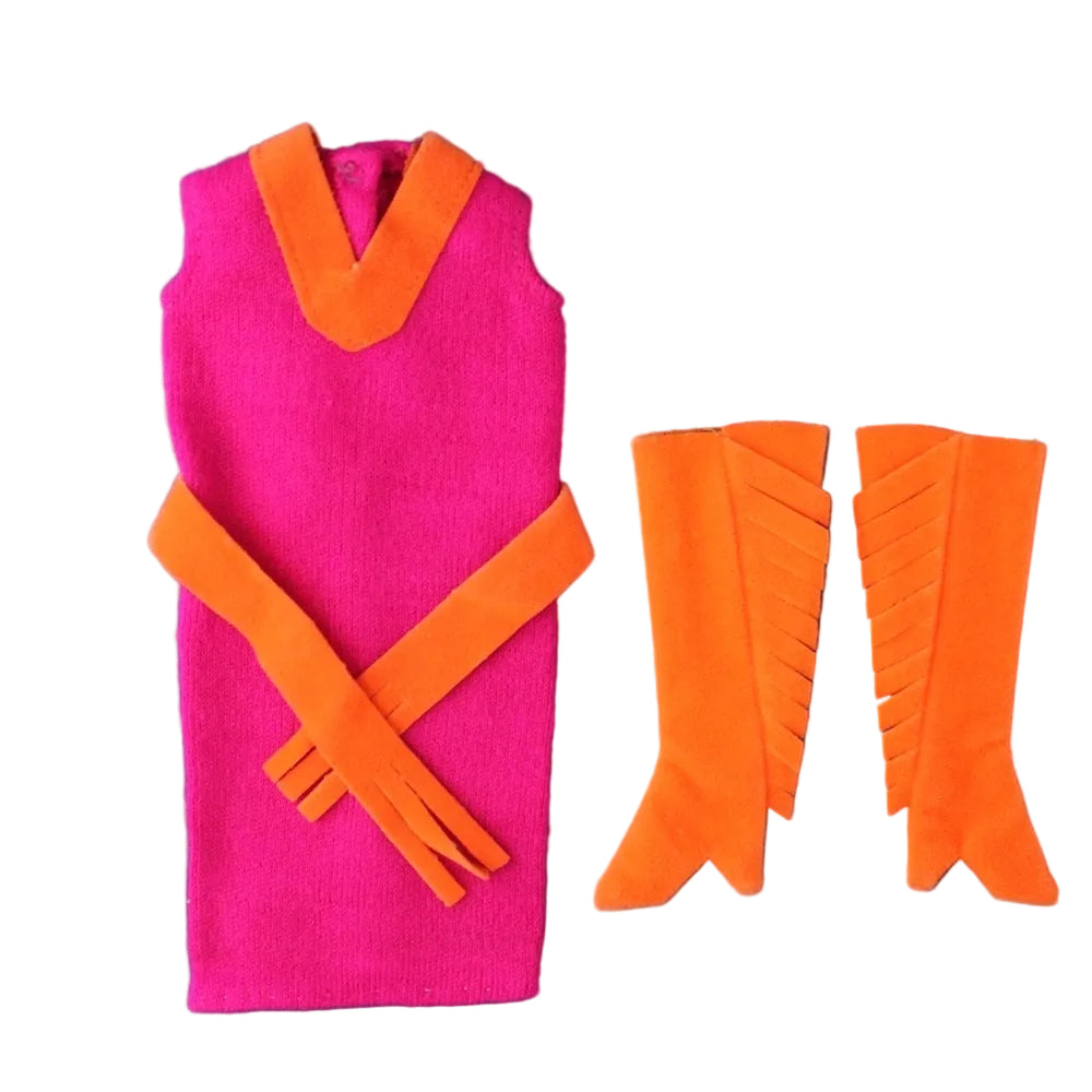 Mattel Barbie 1971 Fringe Benefits Complete Set