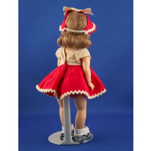 Virga 1950s 8" Pam walking doll Blond
