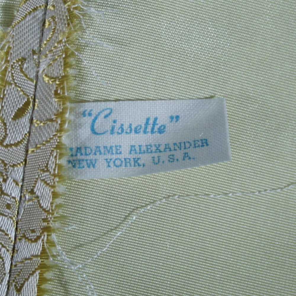 Madame Alexander Cissette 1950s Queen Dress and Crown