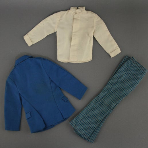 Mattel Ken Town Turtle Jacket, Shirt & Pants