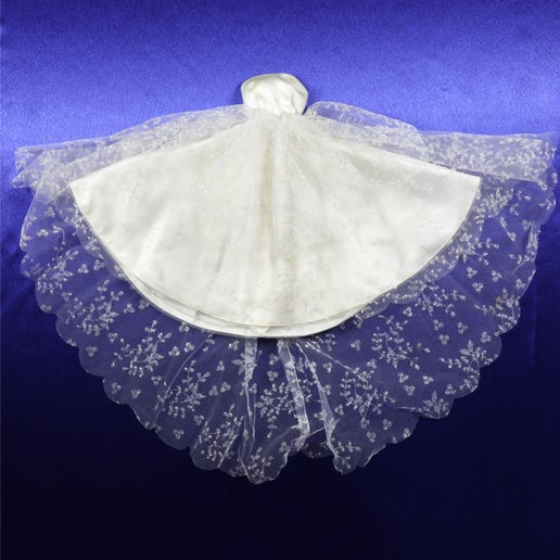 Mattel Barbie #972 Wedding Day Set Gown Dress