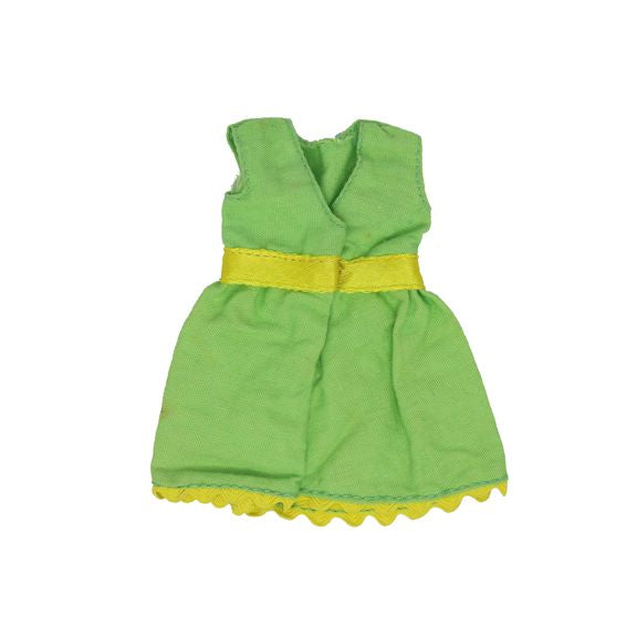 Mattel Skipper MOD Era Young Ideas Dress Green with Yellow Trim