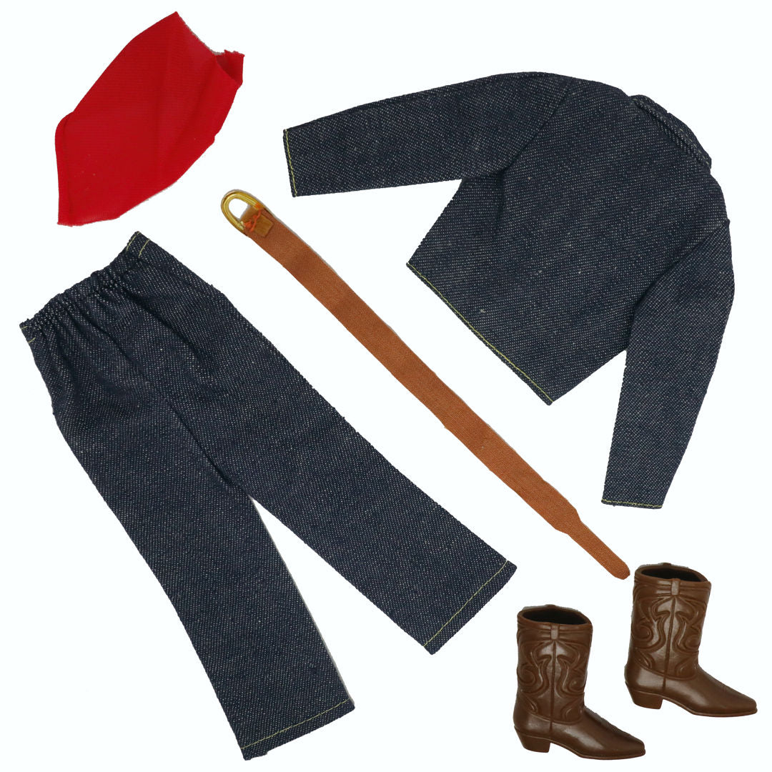 Mattel Ken Way Out West Complete Set