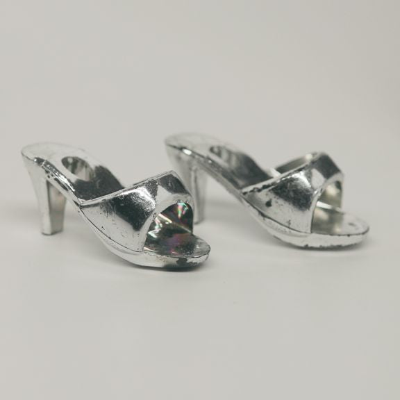 Kenner Cover Girl Darci Shoes - Silver