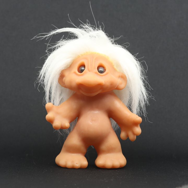 Playmates Big Nose Troll 4 1/2" White Hair