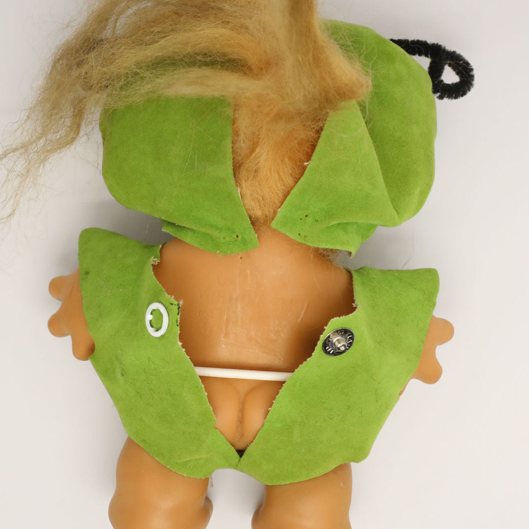 Uneeda Wishnik 1966 Green Hornet Movie Troll Doll