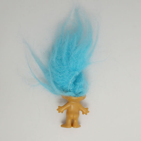 Mello Smello 1980s Forest Troll 2" Doll Blue Hair