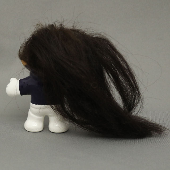 DAM 1960s Eskimo 2.5" Troll Mascot - Navy Blue with White "D"