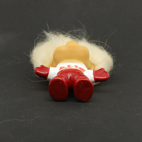 DAM Eskimo Troll Mascot - White with Red "AHS"