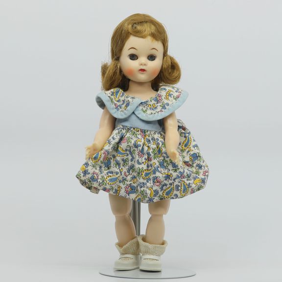 Virga 1950s 8" Walker Hard Plastic doll with jointed knees