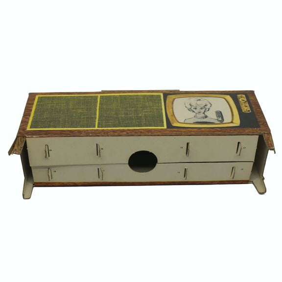 Mattel Barbie 1st Dream House Console with television and stereo